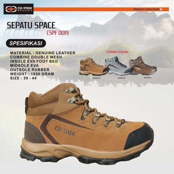 Co-Trek Sepatu Gunung Space Terbaru