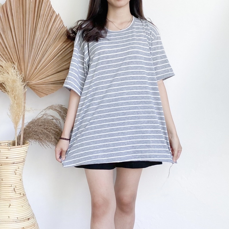 Keny Stripe Oversized Tshirt 5B.