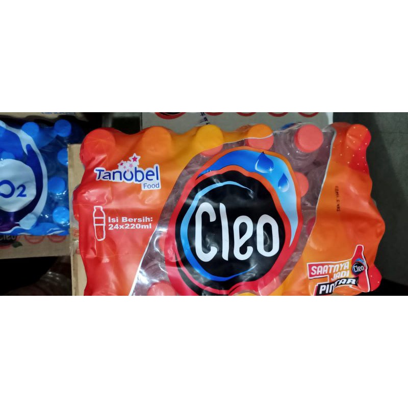 

Cleo air botol mini 220ml per pack isi 24 botol