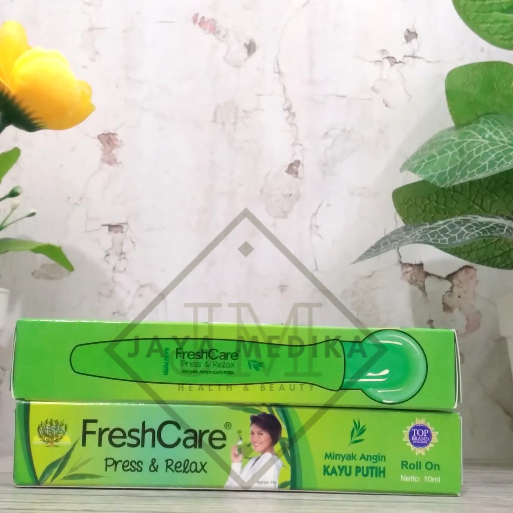 FreshCare Press And Relax Minyak Kayu Putih Roll On 10 ml