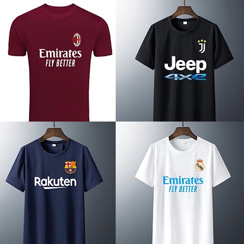 Kaos Baju Jumbo Club Sepak Bola Jersey Bola Size S - 5XL