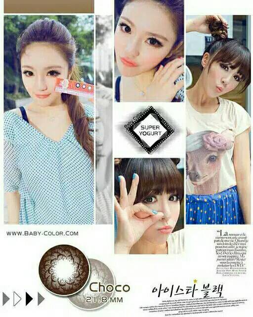 Murahhh Softlens Baby Color Super Yogurt Original