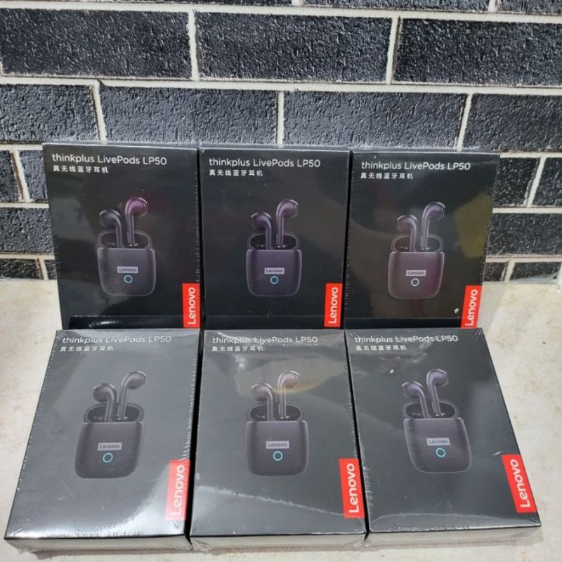 LENOVO THINKPLUS LIVEPODS LP50 TRUE WIRELESS BLUETOOTH EARBUDS TWS ORIGINAL