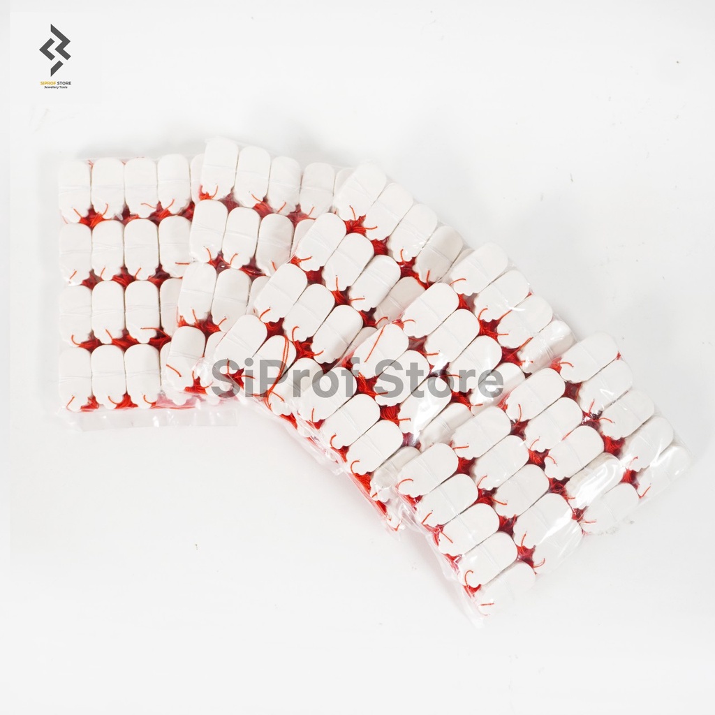 

Bandrol / Price Tag / Label Harga Perhiasan ukuran kecil 1 Pack (5 bungkus) Isi 1300 - 1700 Label