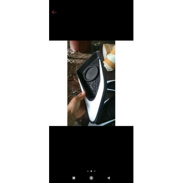 foglam garnis jet bus KW, bahan mika putih bisa dikasih lampu alis