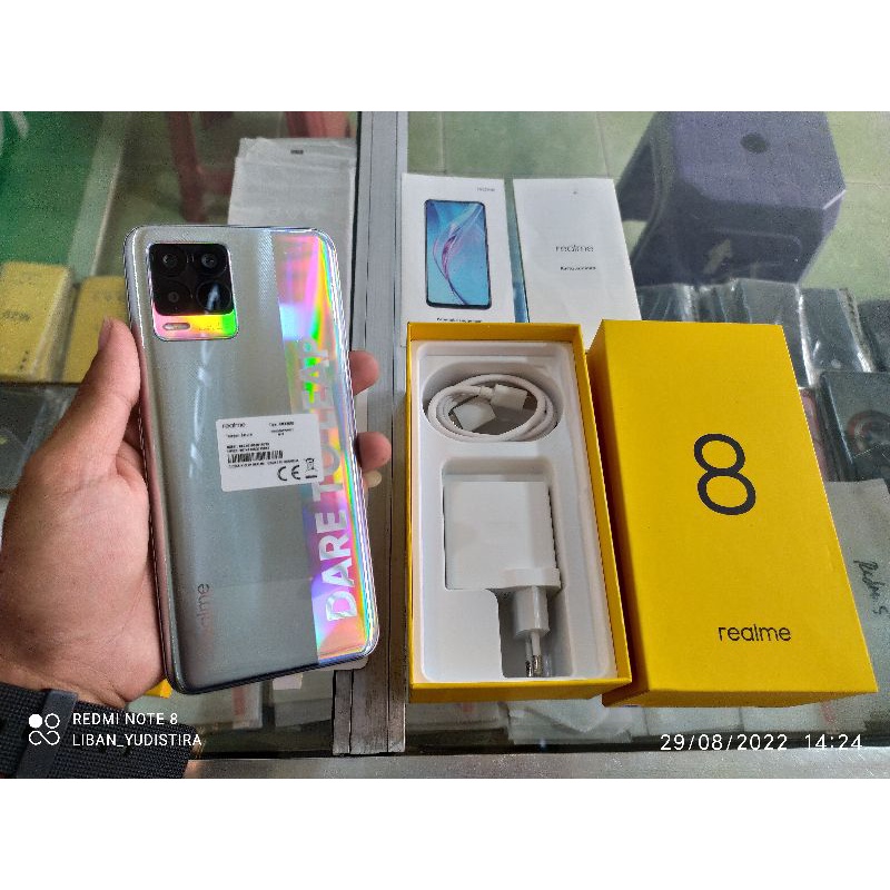 Realme 8 NFC Ram 8+5Gb/128GB - Second/Bekas pakai