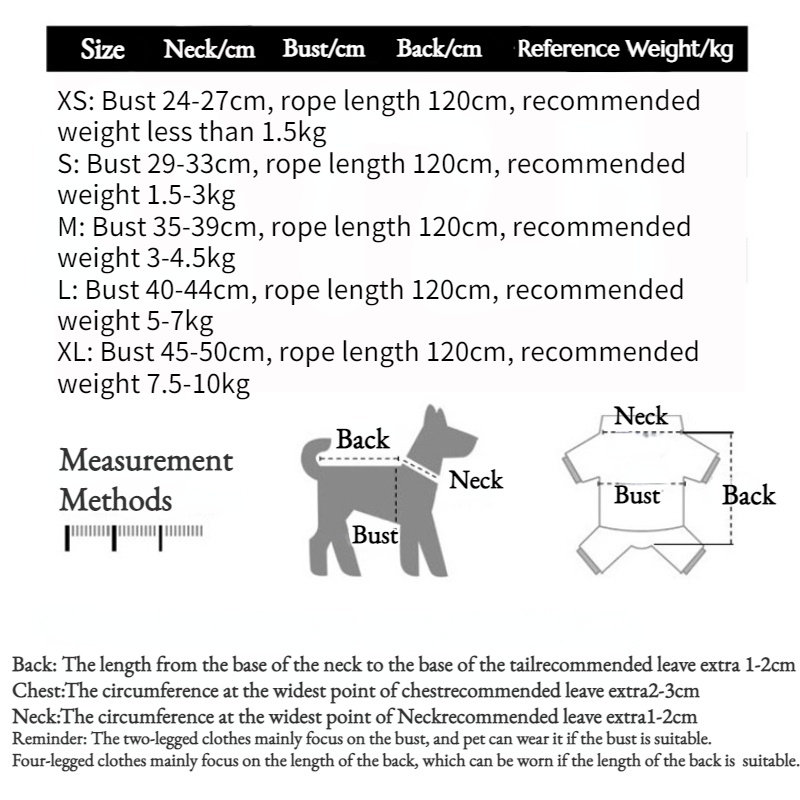 Tali Rompi Dada Reflektif Breathable Untuk Anjing Peliharaan