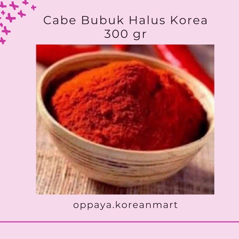 

Cabe Bubuk Halus Korea 300gr | Original Korea