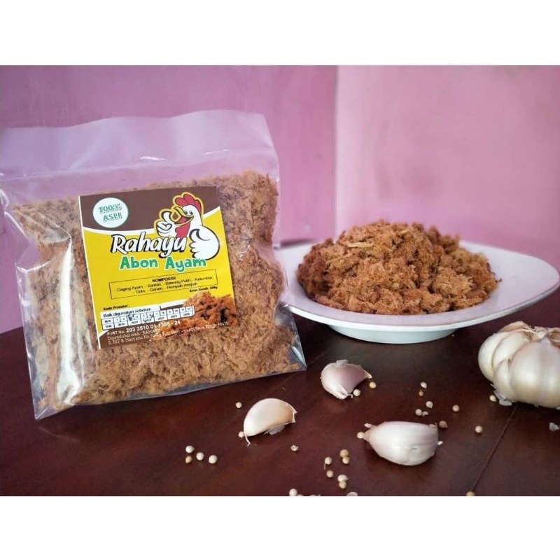 

ABON AYAM RAHAYU 1KG (kemasan Plastik)