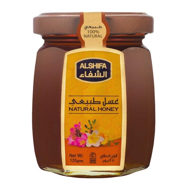 

ASLI MADU AL SHIFA / ALSHIFA MADU ARAB NATURAL HONEY 125 GR