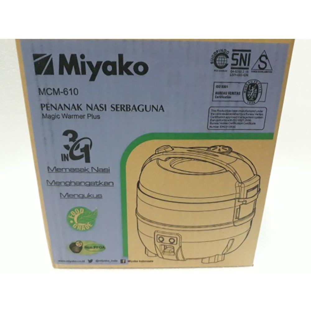 Magic Com Miyako MCM610 MC610 MCM 610 MC 1 Liter