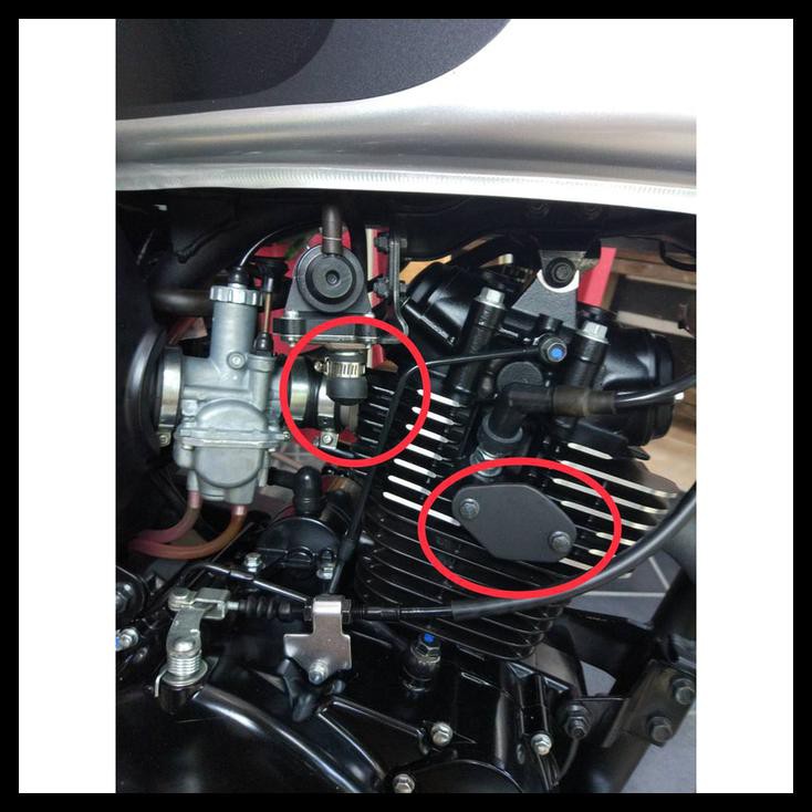 Tutup Ais Kawasaki W175 Plug N Play
