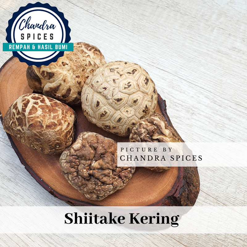 

Jamur shiitake/ hioko/ yoko kering besar 1 kg
