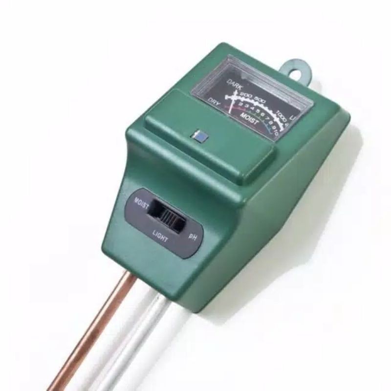 3 In 1 Soil Tester Meter Tanah PH Water Moisture Light Keasaman/Alat Ukur Kelembaban Dan Ph Tanah