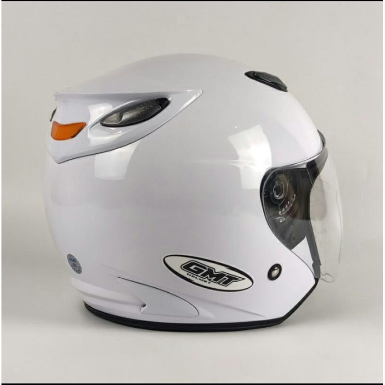 HELM HALF FACE DOUBLE VISOR HELM MOTOR/HELM GMT/HELM MURAH/HELM COWOK CEWEK WANITA PRIA DEWASA SNI ORIGINAL HELM DEWASA HELEM