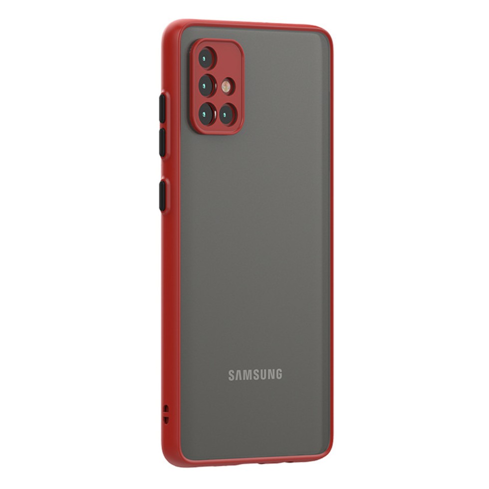 Case Dove Samsung A71 Frosted Camera Case Cover