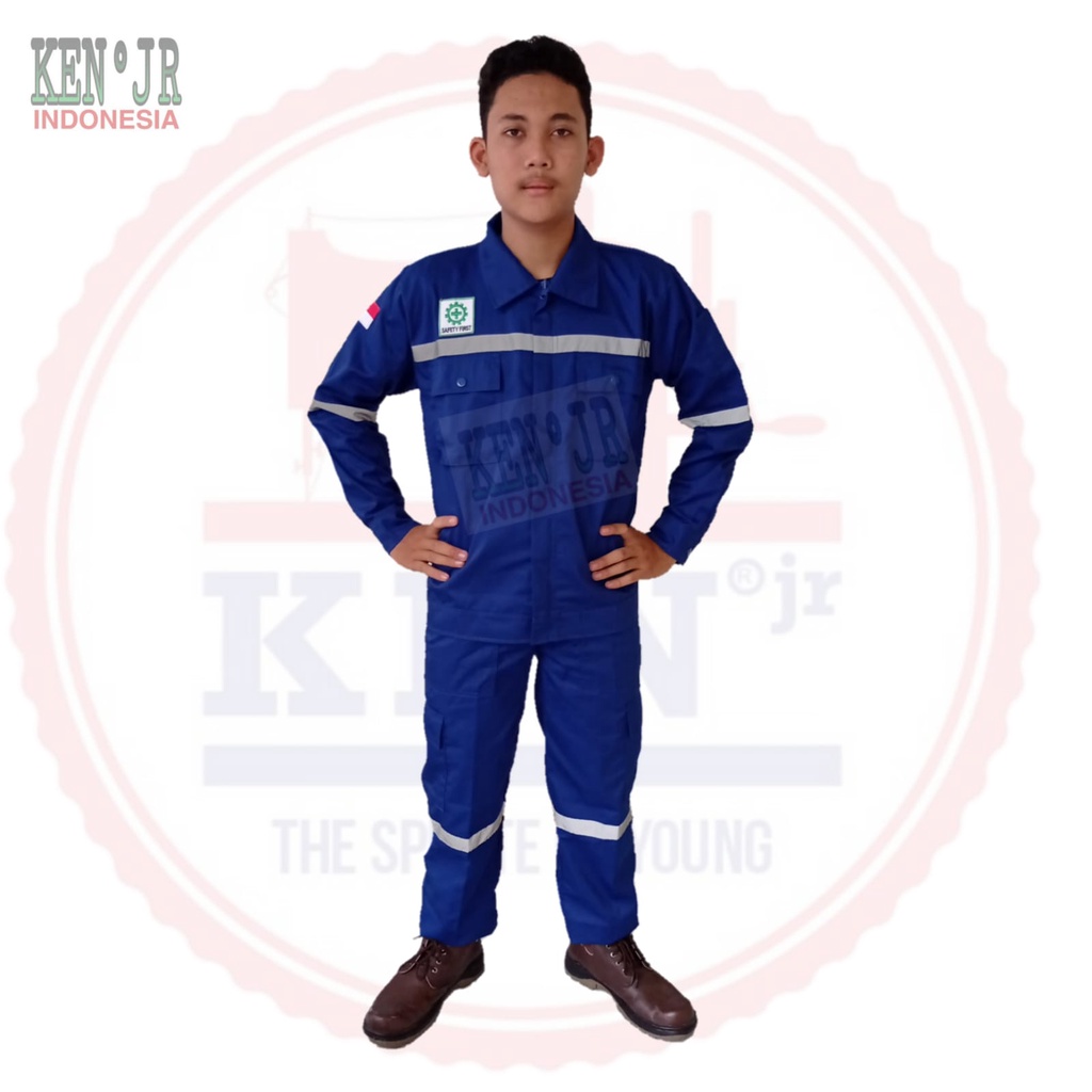 Bagus Uniform - Pakaian Kerja Seragam Proyek Stelan Warna Benhur Polos