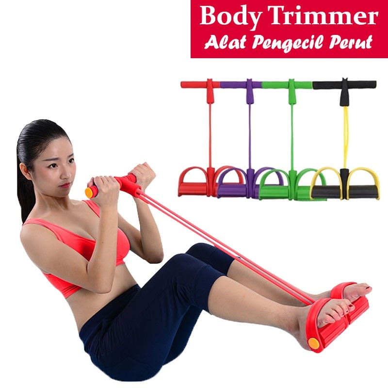 HOPE STORE  - COD - Tummy Trimmer Alat Gym Fitness Olah Raga Pengecang Perut / Pengecil Perut dan Pembakar Lemak Perut