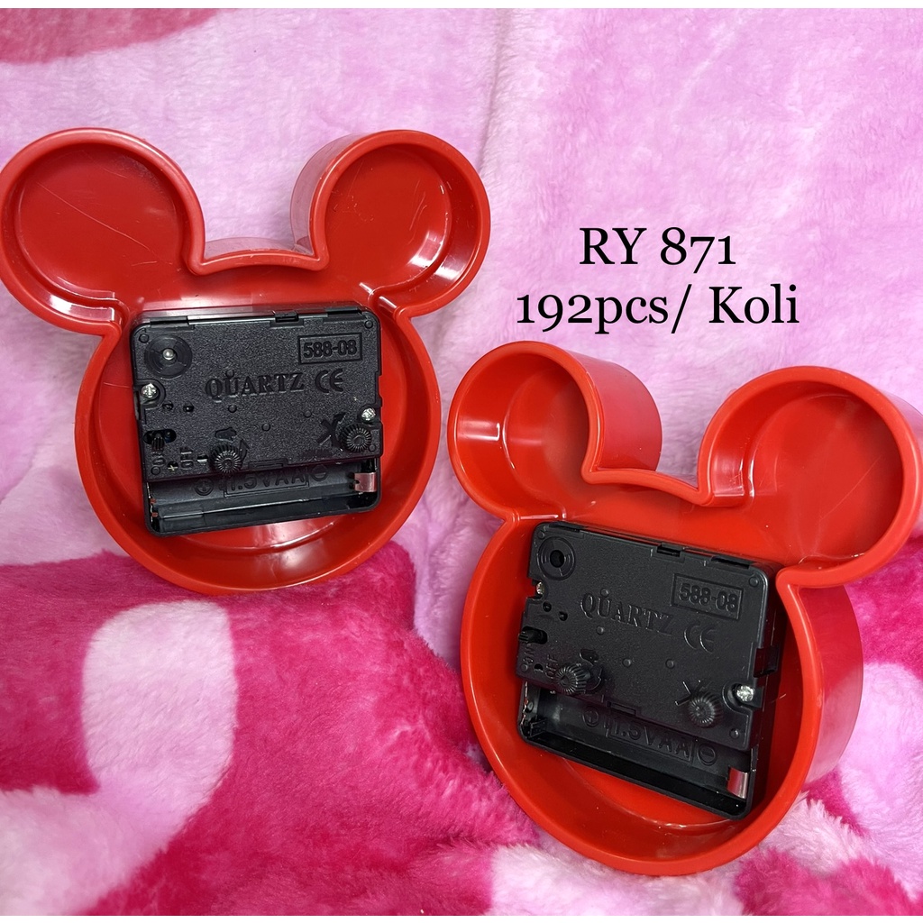 Jam Miki Jam Alarm weker Jam beker Jam lucu Jam tidur alarm Jam Micky mouse