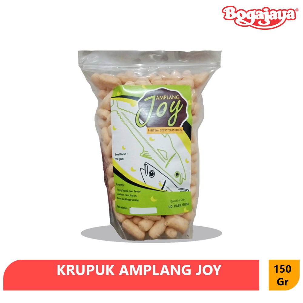 

KERUPUK IKAN KUKU MACAN AMPLANG JOY 150 GRAM / KRUPU KUKU MACAN KHAS KALIMANTAN