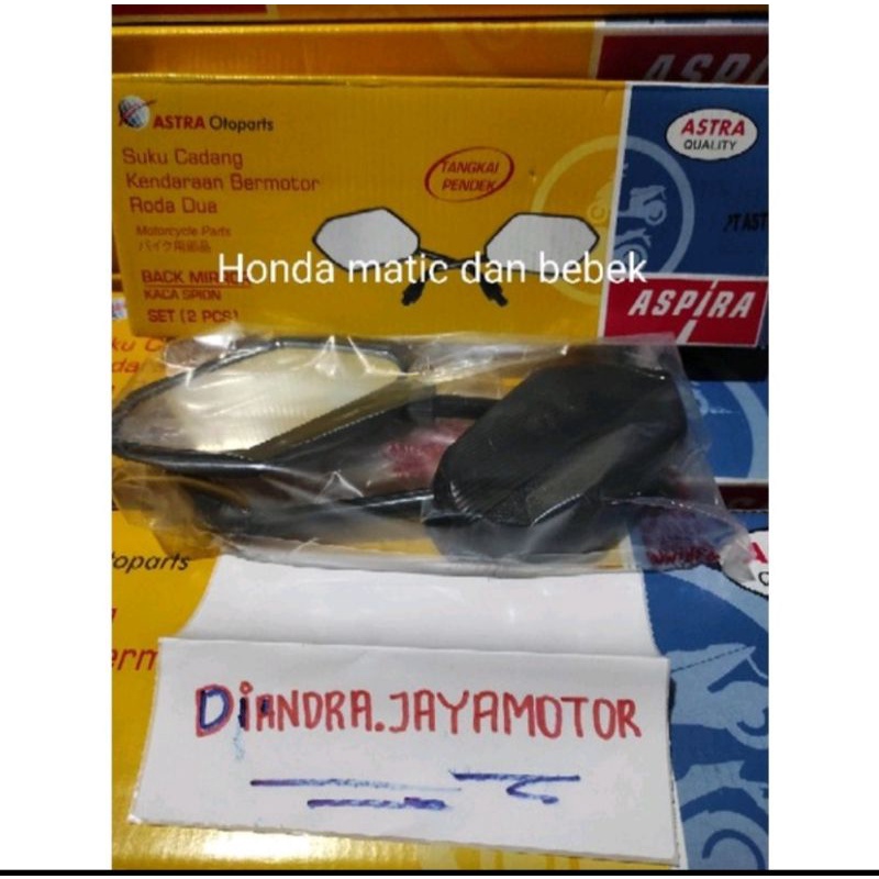 spion aspira Honda matic dan bebek model lancip 100% original