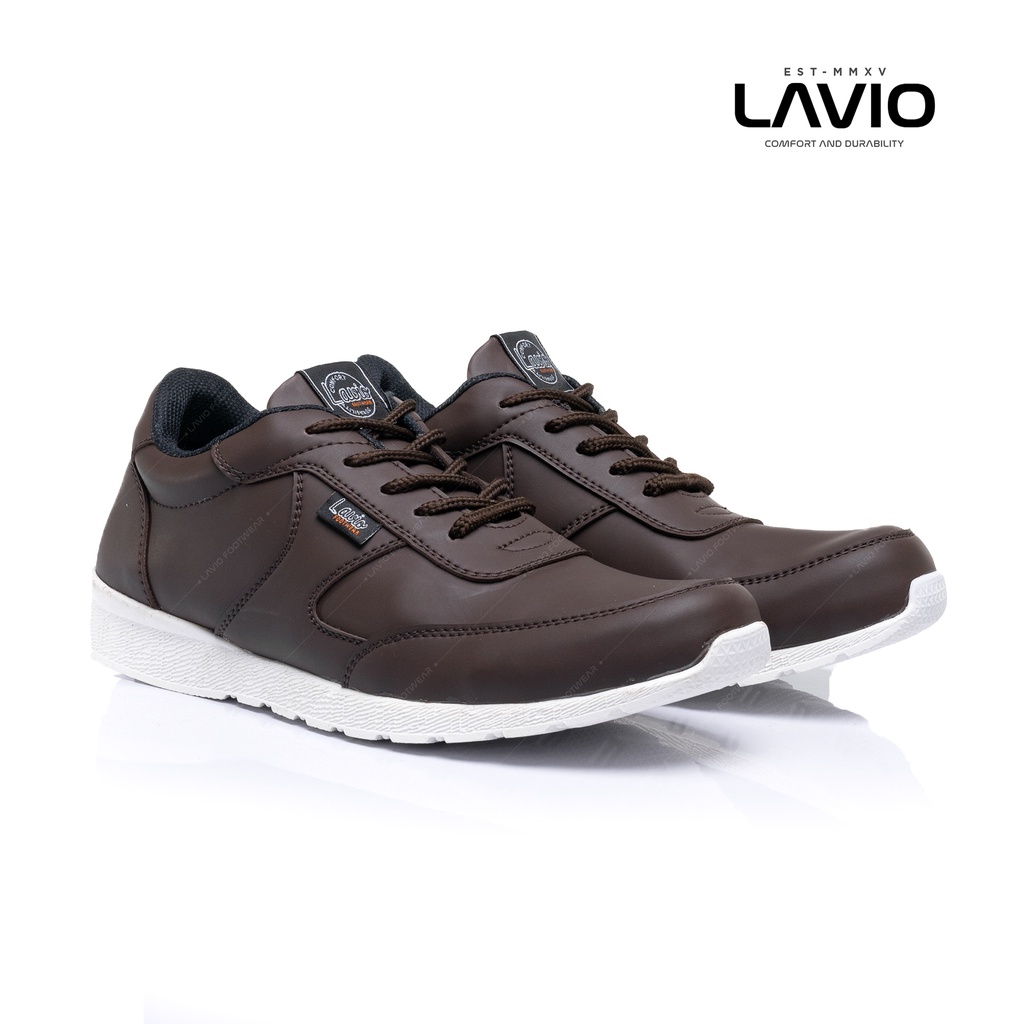 Lavio Sepatu Sneakers Safety Cowo Kekinian Ujung Besi Lexa Terbaru 2022