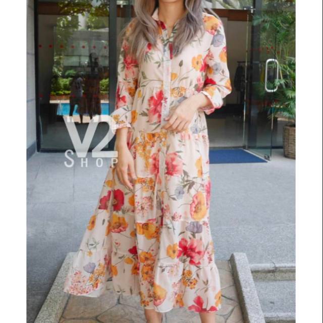 Dress zara miror dress nagita slavina preloved