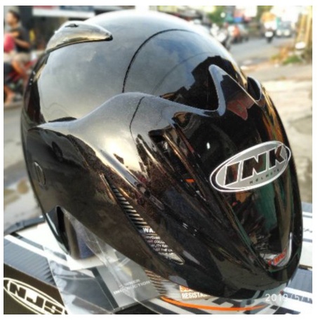 Helm Ink Cx 22 Hitam Glossy