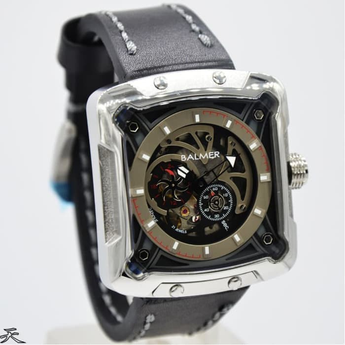 Balmer B.7982MS Silver Leather Black Original