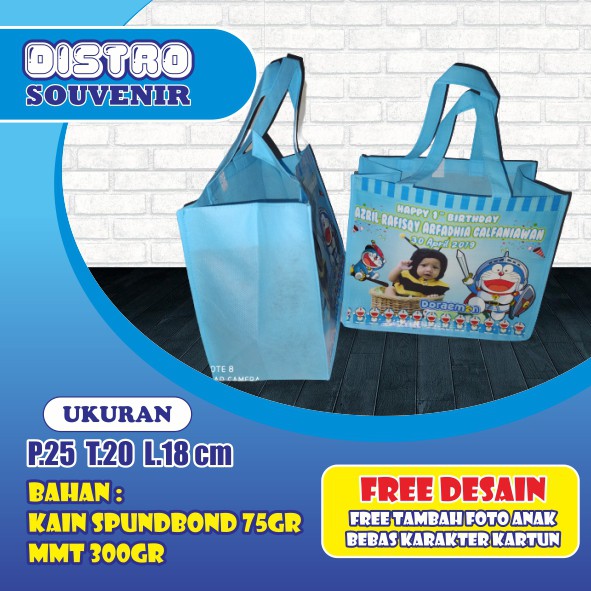 

TAS ULANG TAHUN KARAKTER MURAH | GOODIE BAG | TAS JINJING | TAS SOUVENIR ULTAH