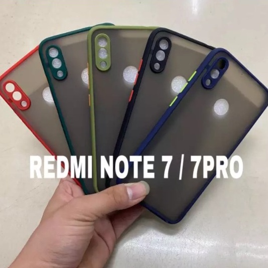 CASE MATTE XIAOMI REDMI NOTE 7 TRANSPARAN FUZE MACARON MY CHOICE - FA