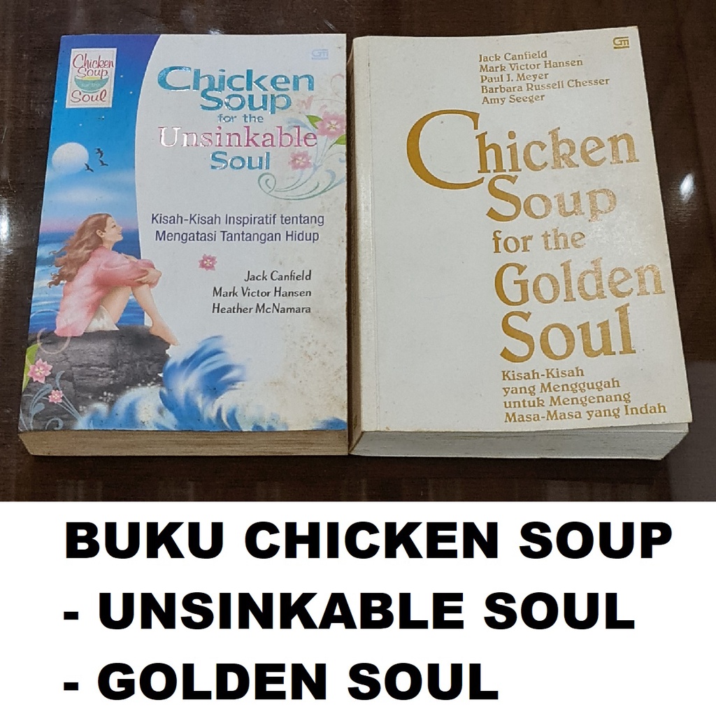 Buku Chicken Soup For The Unsinkable or Golden Soul