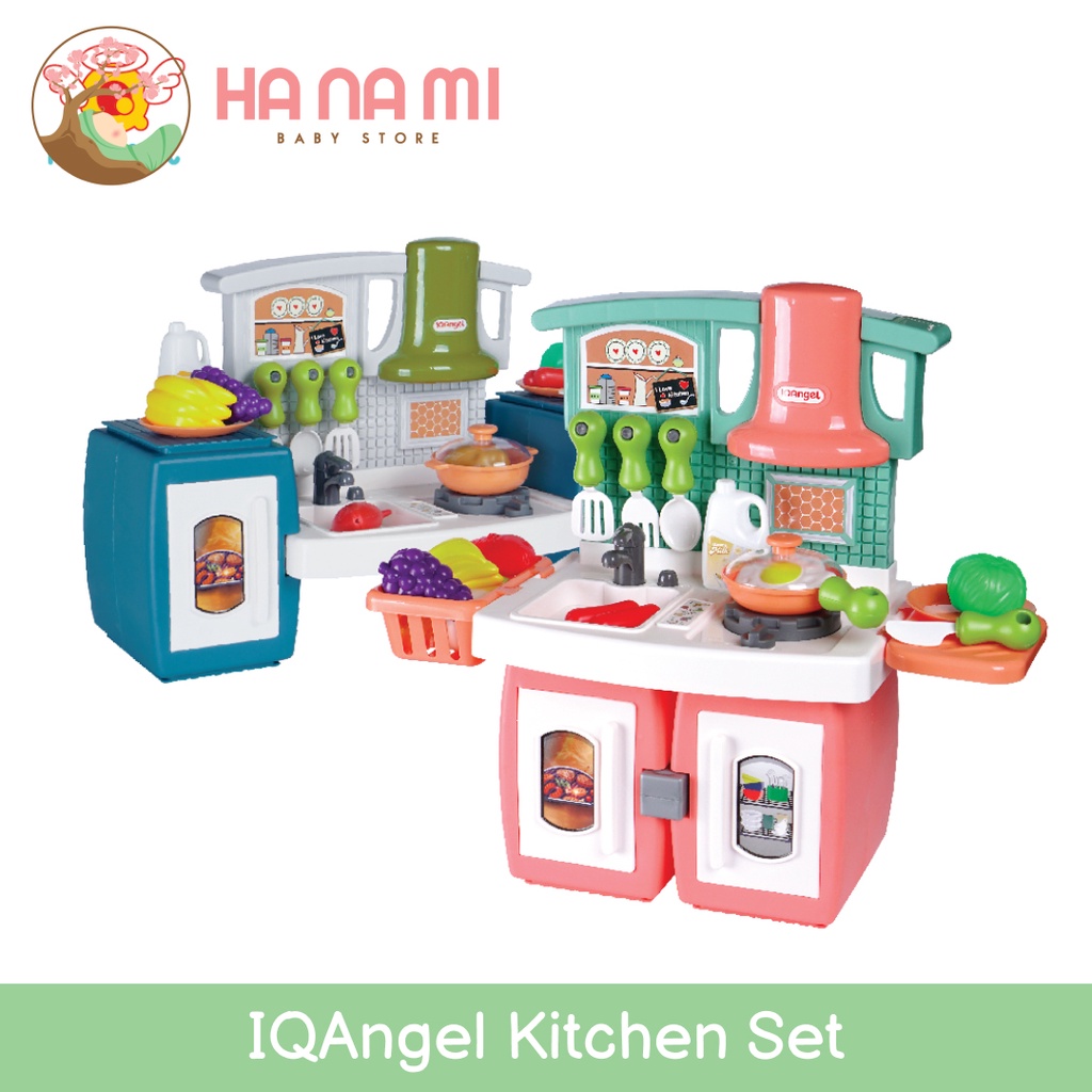 IQAngel Kitchen Set / Mainan Alat Masak-Masak