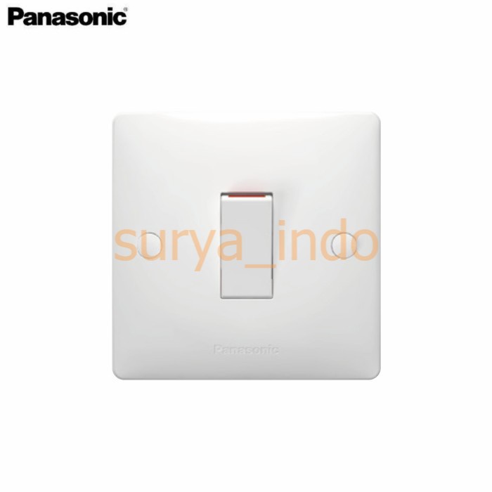 SAKLAR ENGKEL / TUNGGAL PANASONIC WABJ5011-N SINGLE SWITCH ACROSEA