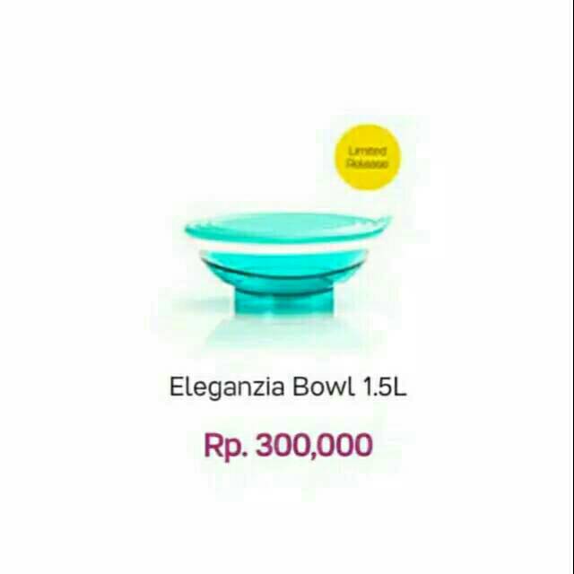 eleganzia bowl 1,5L mangkuk mangkok mewah original