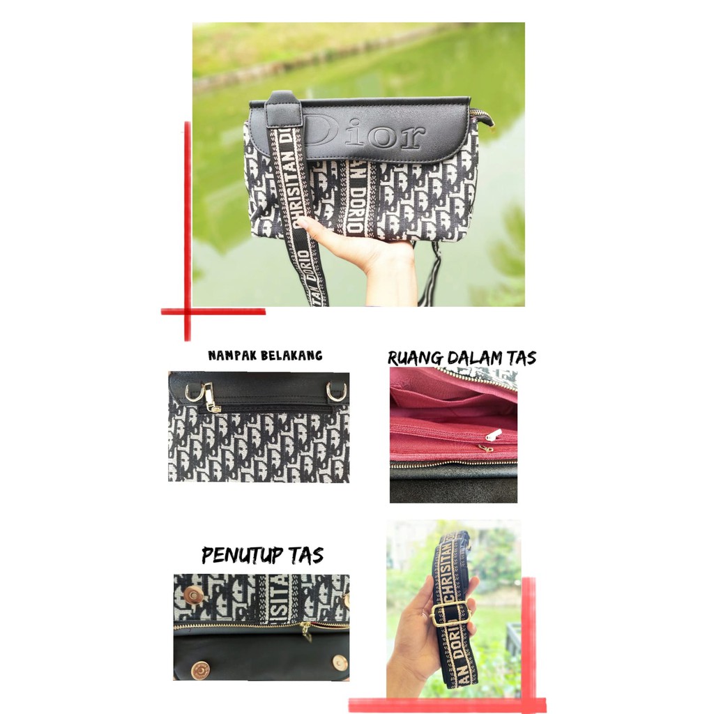 TAS SELEMPANG WANITA E5837 IMPORT TERMURAH JAKARTA