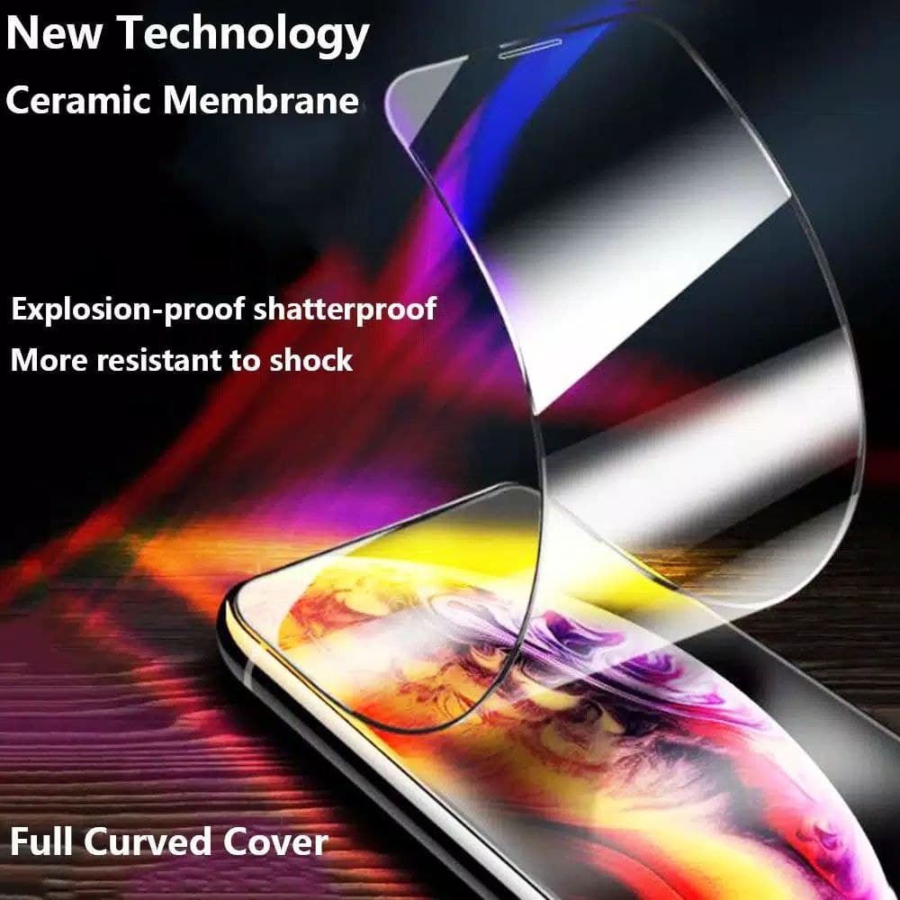 Anti Gores Samsung A21 A21S A51 A52 Tempered Glass Full Ceramic-3