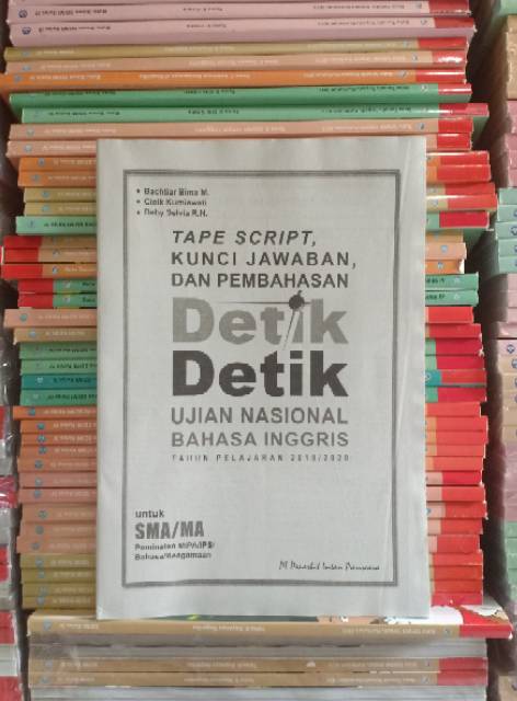 Terbaru Buku Detik Detik Un Bahasa Inggris Sma 2020 Plus Kunci Jawaban Shopee Indonesia