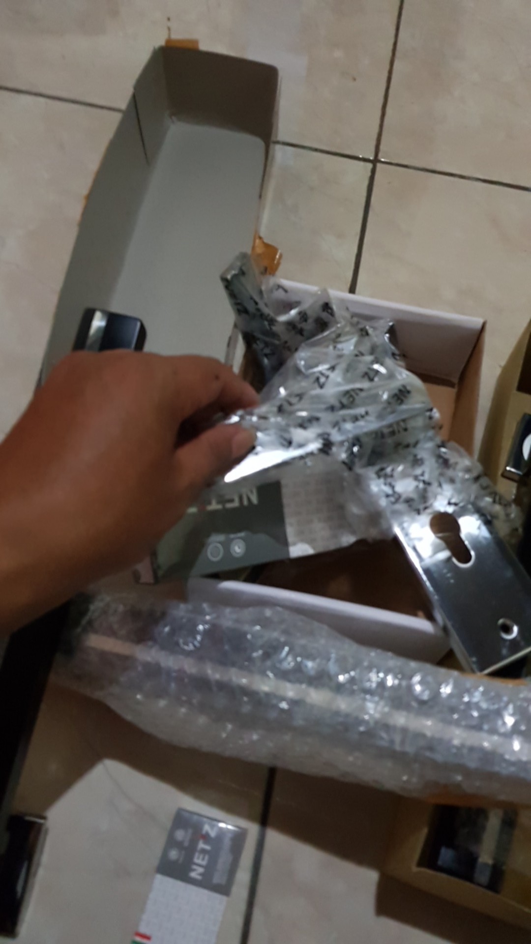Handle Pintu Rumah Kunci Pintu Slot Pintu Tarikan Gagang Pintu Rumah Minimalis