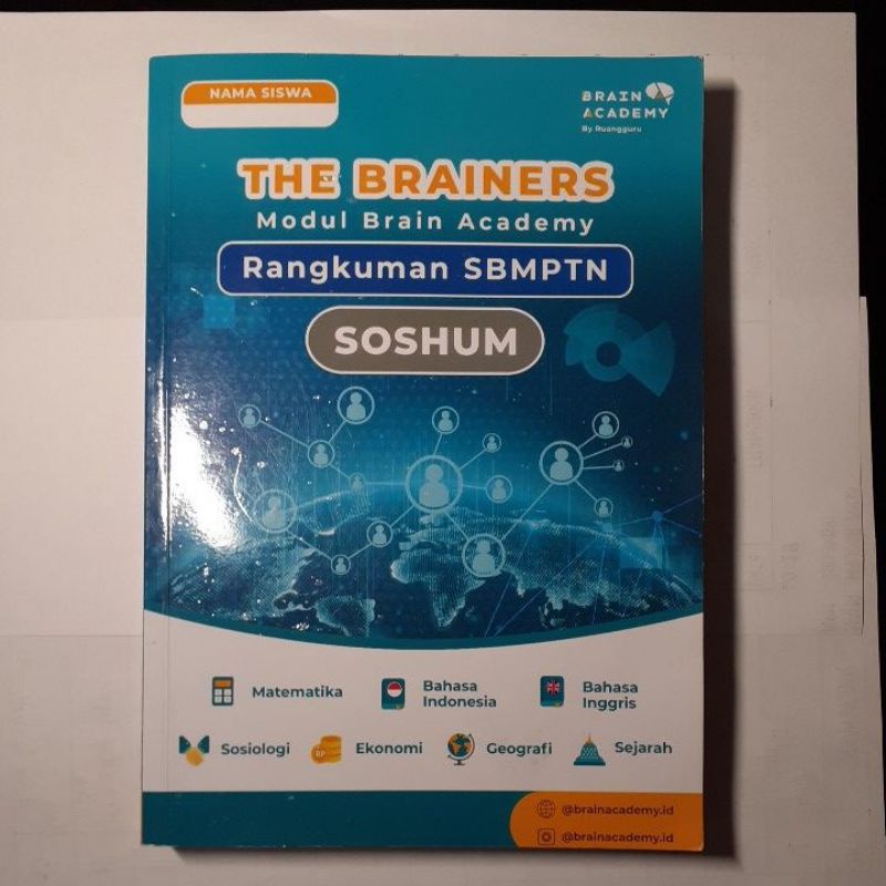 [PRELOVED] Modul The Brainers (Rangkuman+Latihan Soal)