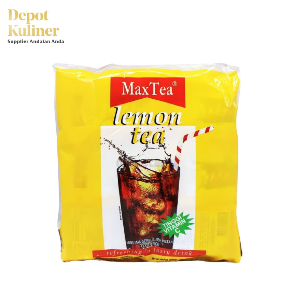 

Max Tea Lemon Tea Isi 30 Sachet Maxtea Teh Instan Rasa Lemon 25GR