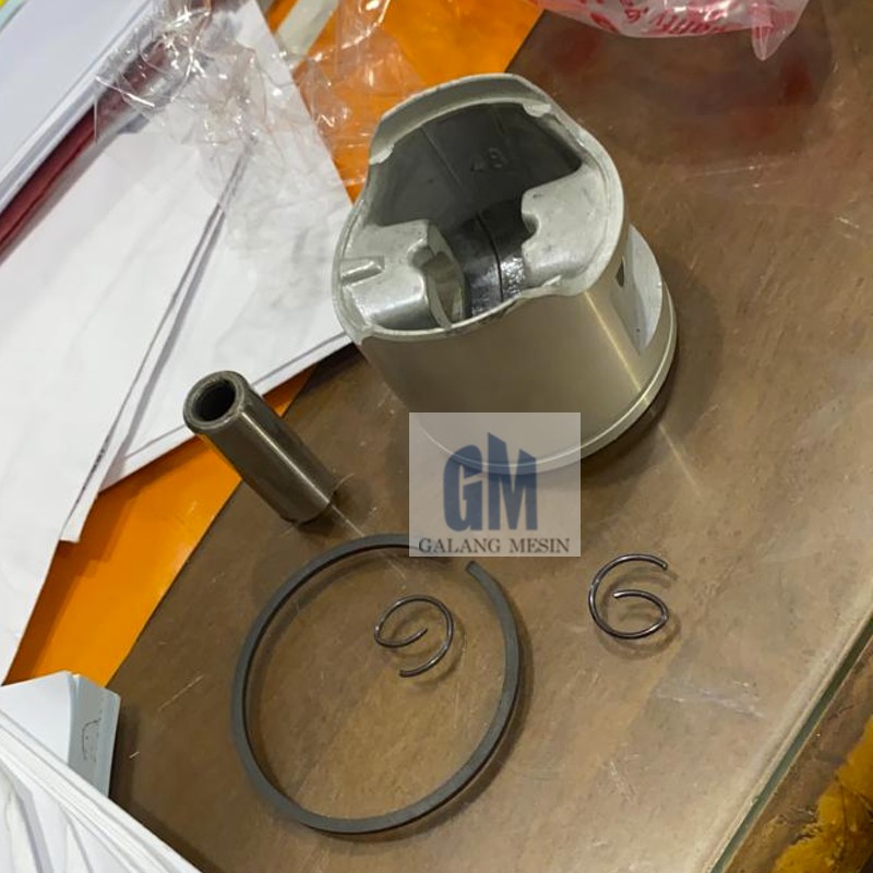 Piston Assy Chainsaw Gergaji Mesin Pro1 VPRO 9900 Termasuk Ring & Pen Piston Sinso Censo