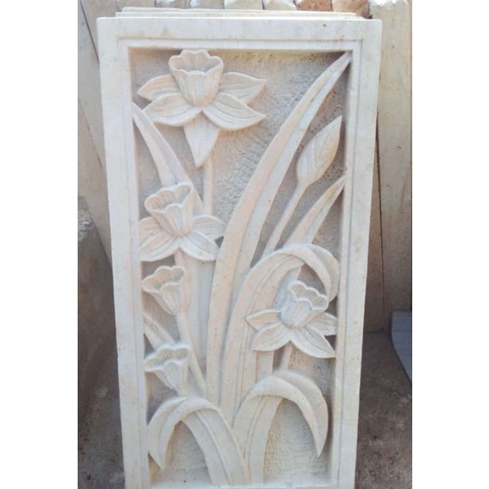 Relief batu alam paras