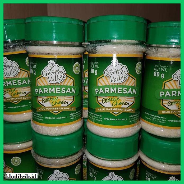 

Ujekujek- Green Valley Grated Parmesan Cheese 80 Gr -Original.