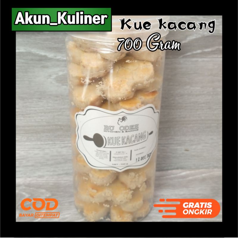 

kue kacang 1 tolpes isi 700 gram