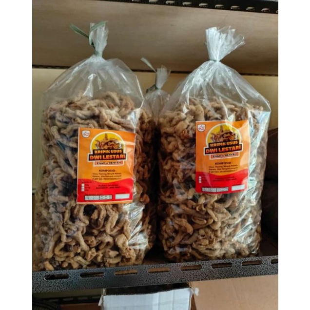 

KRIPSUS (keripik usus) kemasan ball isi 2kg