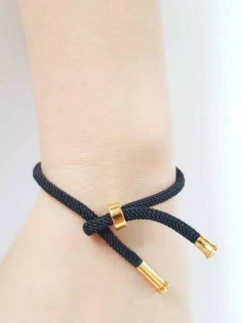 Fourfashion Gelang Fashion Wanita Model Tali serut Import