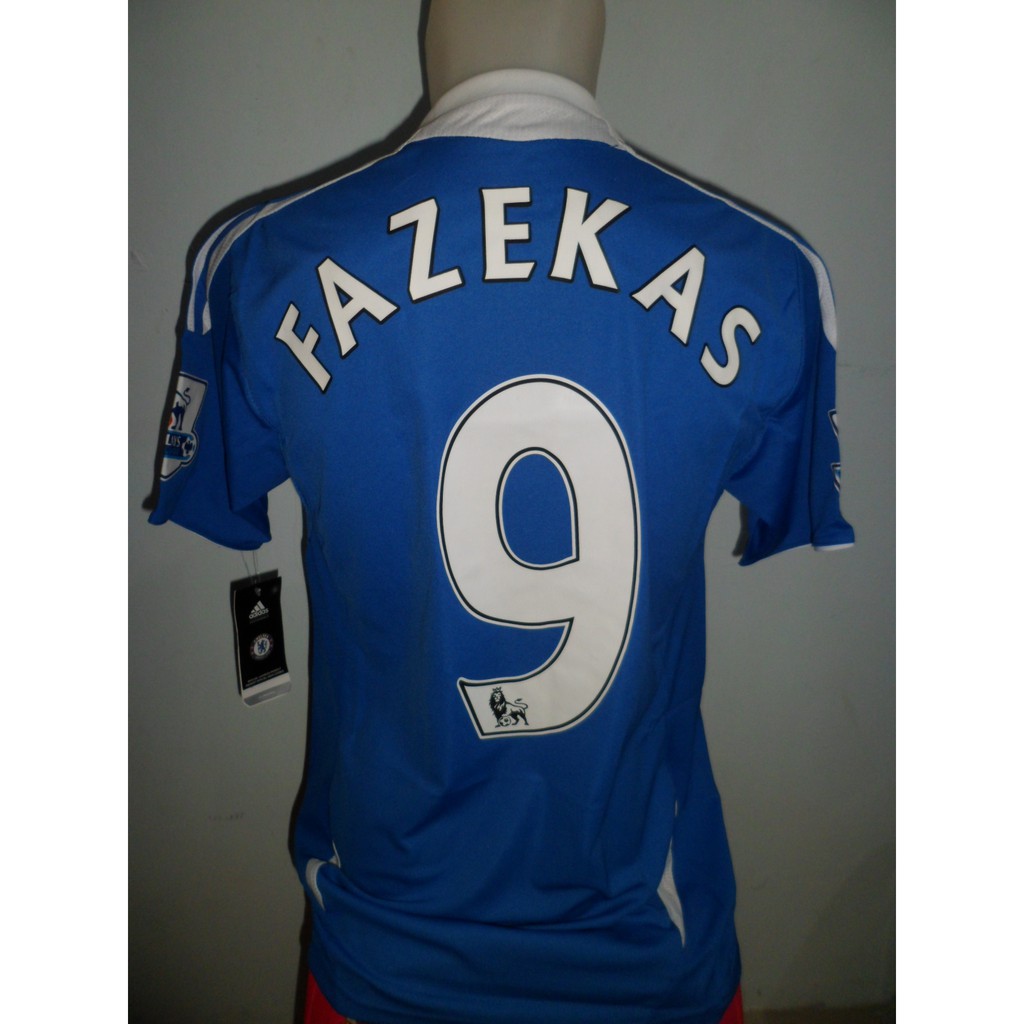 Jersey CFC Home FAZEKAS (9) + Patch EPL 2011/2012 A3 size M