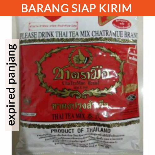 

[BUBUK MINUMAN] Thai Tea Original Chatramue Number One 400 gram