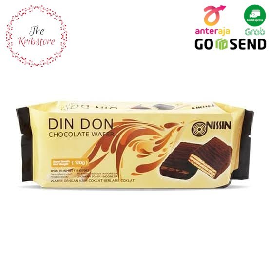 

NISSIN Din Don Chocolate Wafer 120 gr